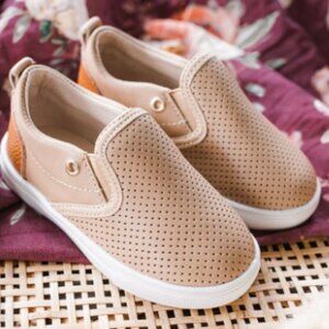 Little Love Bug - Tan Quinn Slip On Shoes